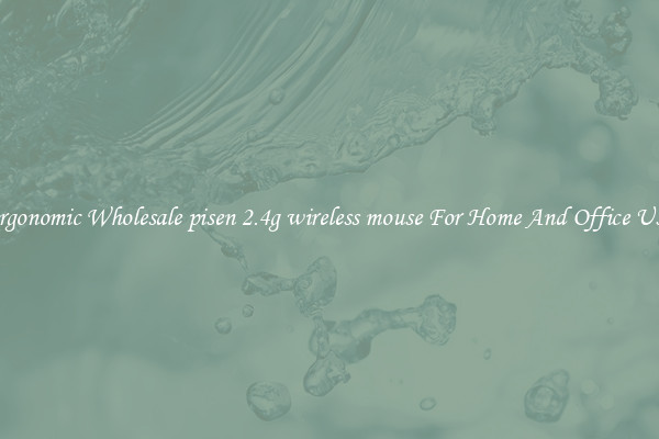 Ergonomic Wholesale pisen 2.4g wireless mouse For Home And Office Use.
