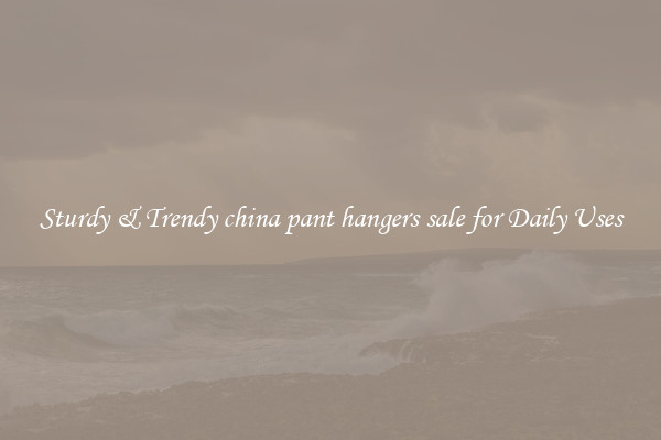 Sturdy & Trendy china pant hangers sale for Daily Uses