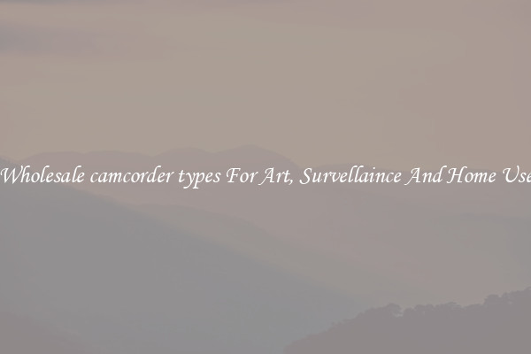 Wholesale camcorder types For Art, Survellaince And Home Use