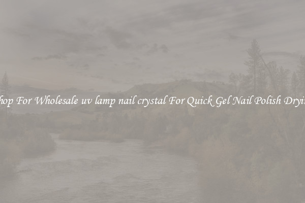 Shop For Wholesale uv lamp nail crystal For Quick Gel Nail Polish Drying
